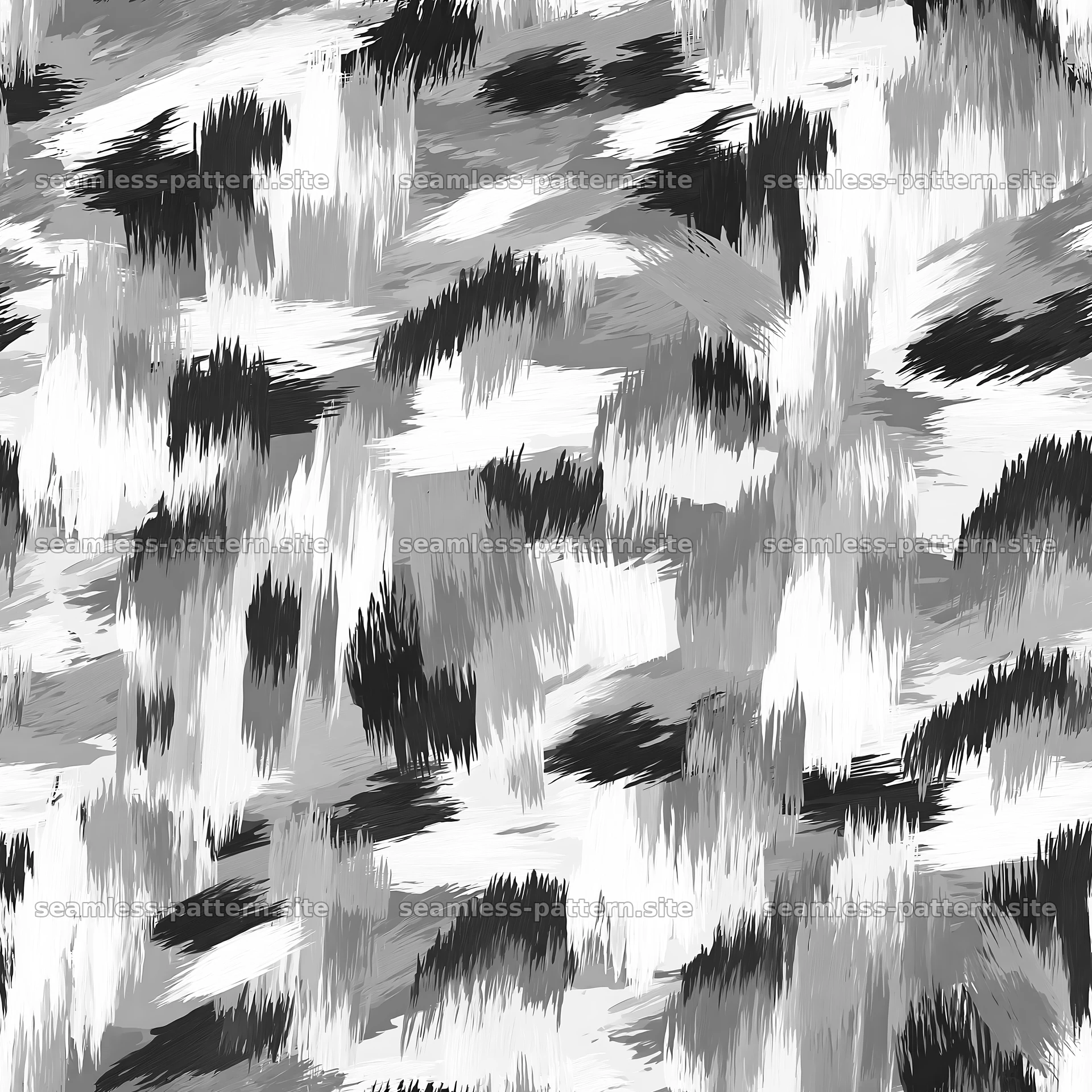 Seamless desert camouflage brushstroke pattern design — seamless tileable pattern