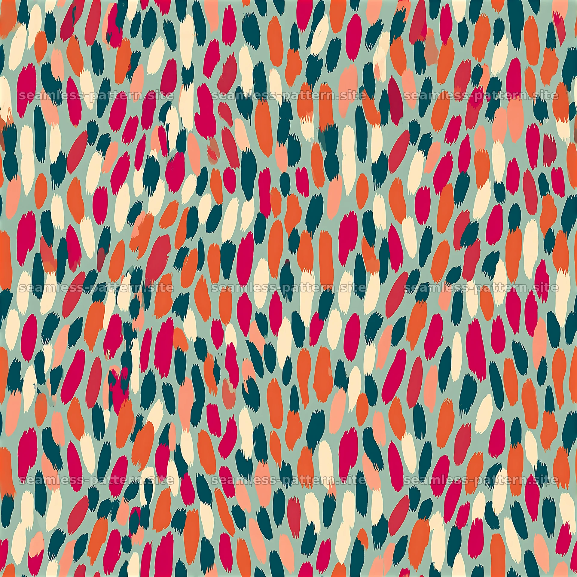 Bright animal spots seamless pattern adds color and texture to surfaces — seamless tileable pattern at 8192x8192