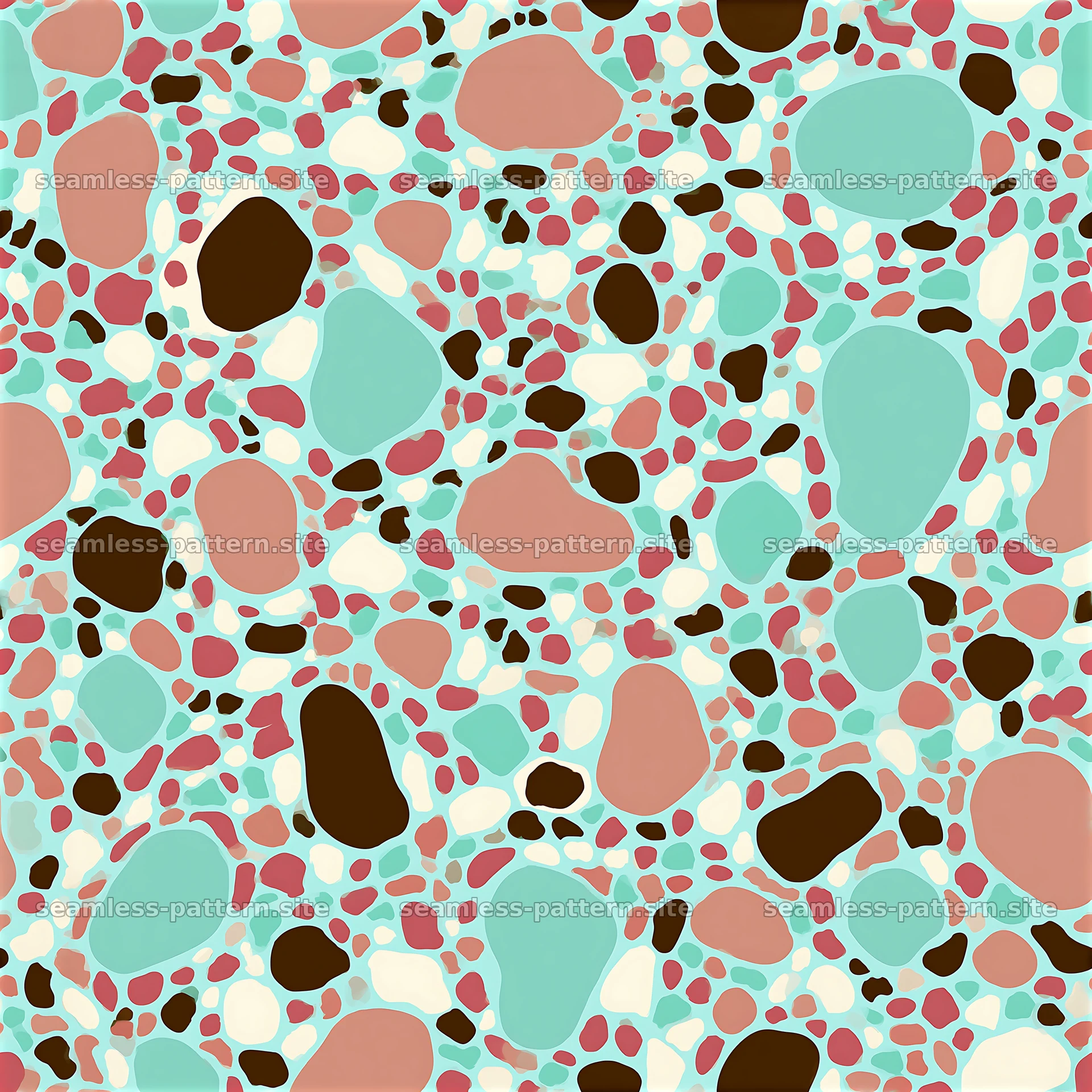 Seamless irregular spot pattern for backgrounds and textiles — seamless tileable pattern at 8192x8192