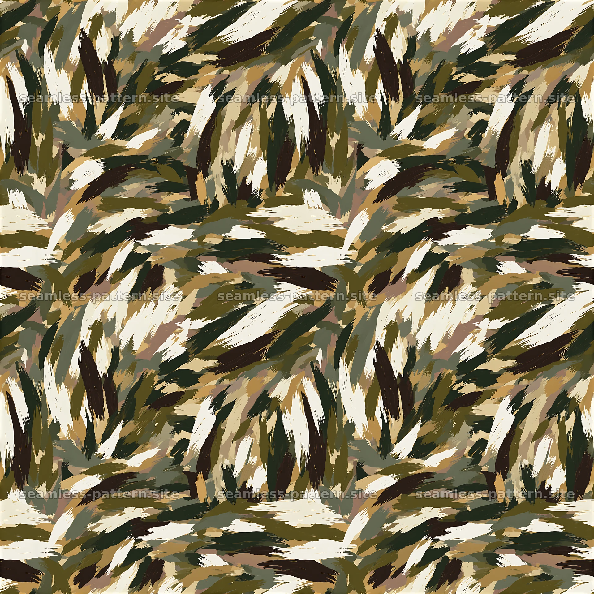 Textured brushstroke pattern in natural colors for design use — seamless tileable pattern at 8192x8192