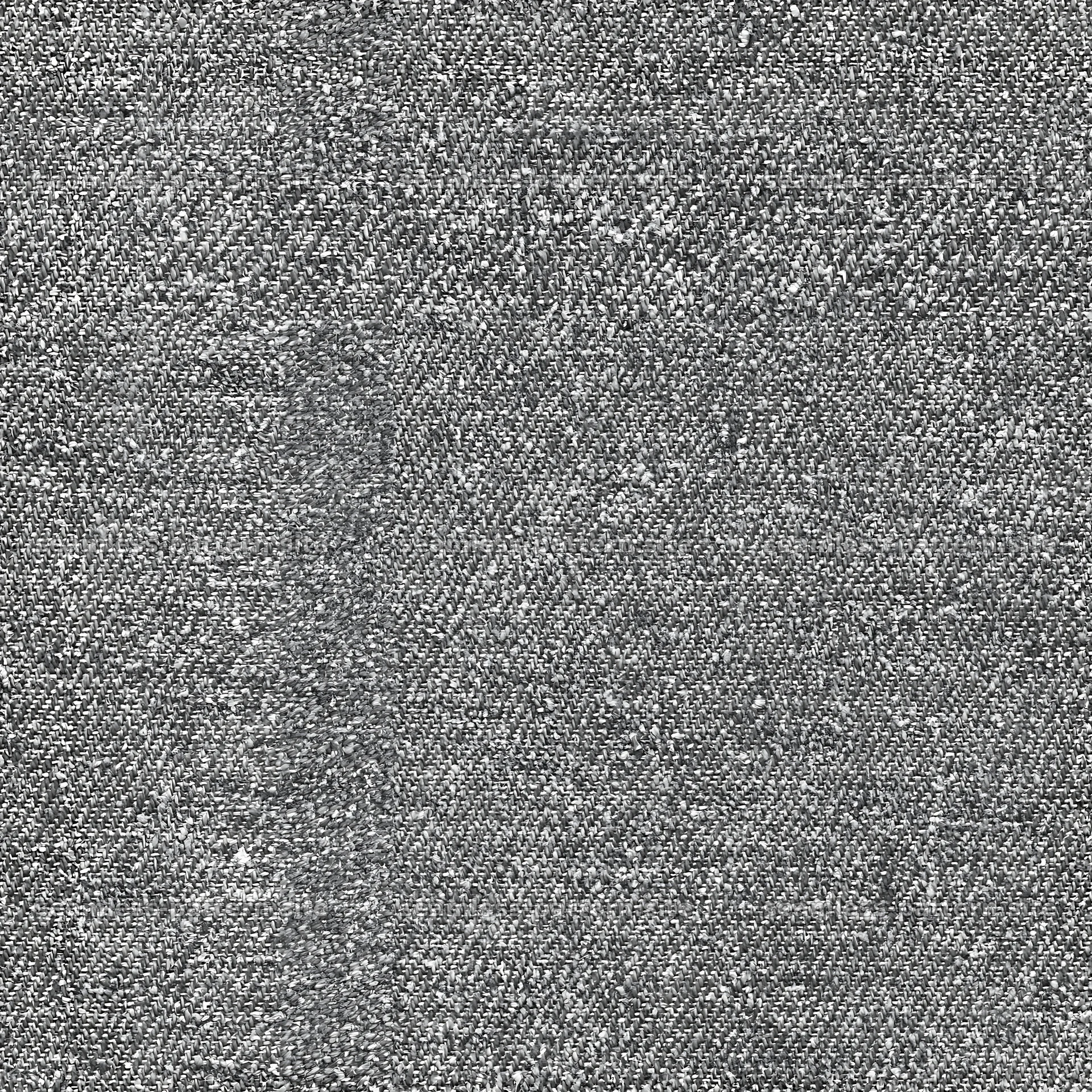Seamless distressed denim pattern in gray tones — seamless tileable pattern