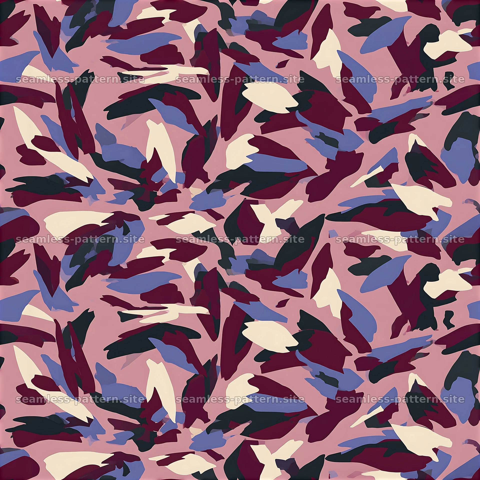 Purple sportswear camouflage repeat pattern in abstract style — seamless tileable pattern at 8192x8192