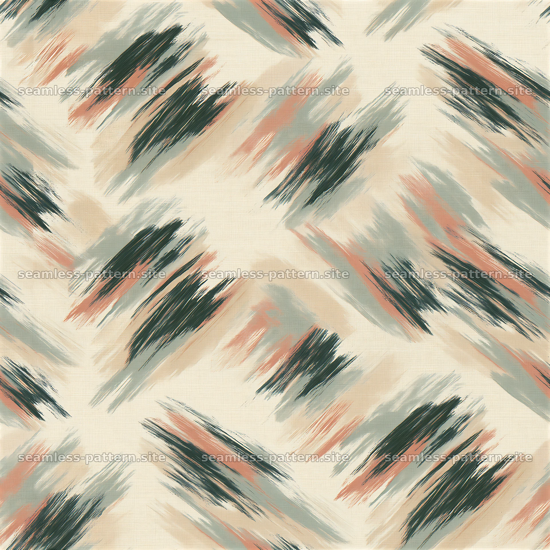 Seamless texture of delicate paint streaks on light beige background — seamless tileable pattern at 8192x8192