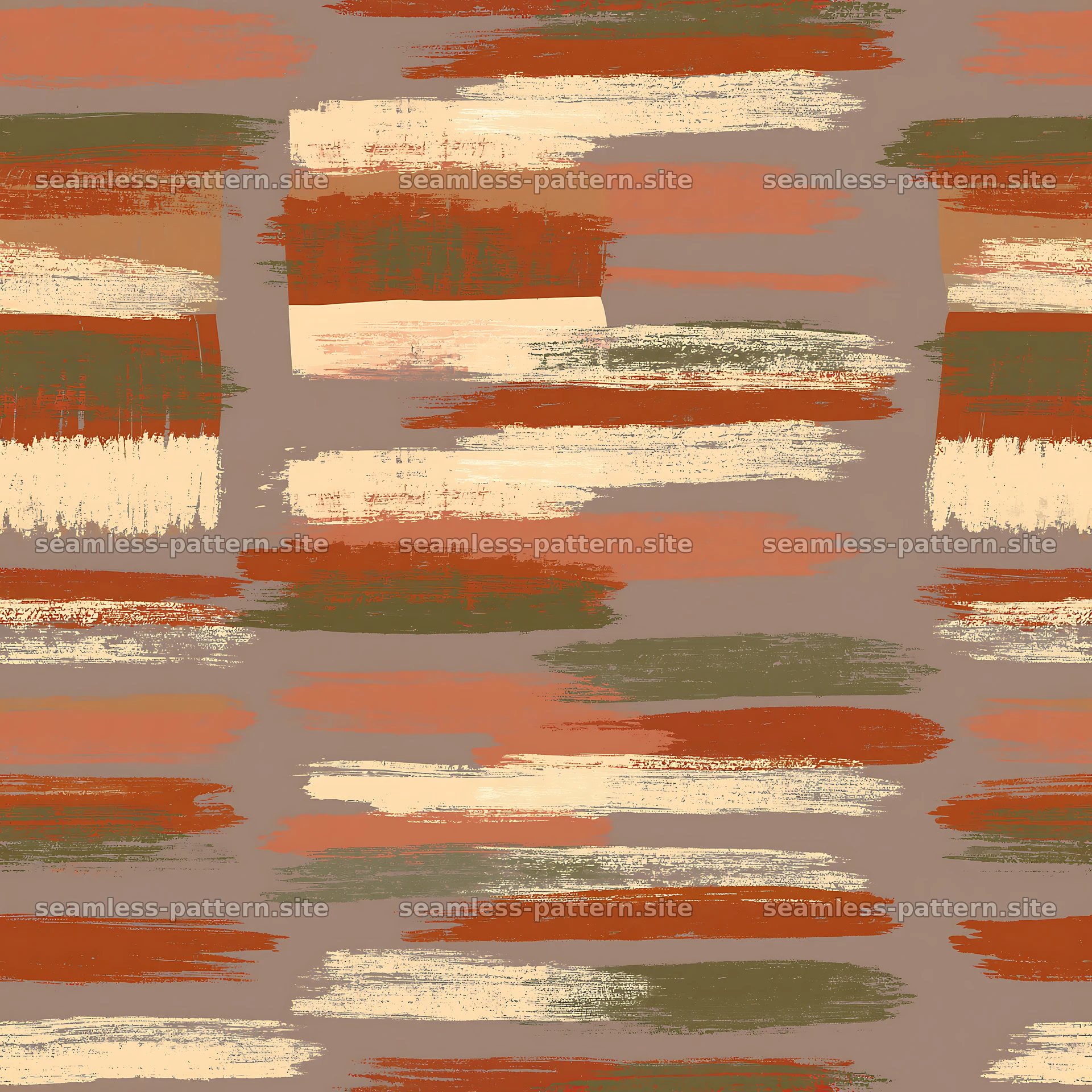 Seamless contrasting horizontal brushstroke pattern — seamless tileable pattern