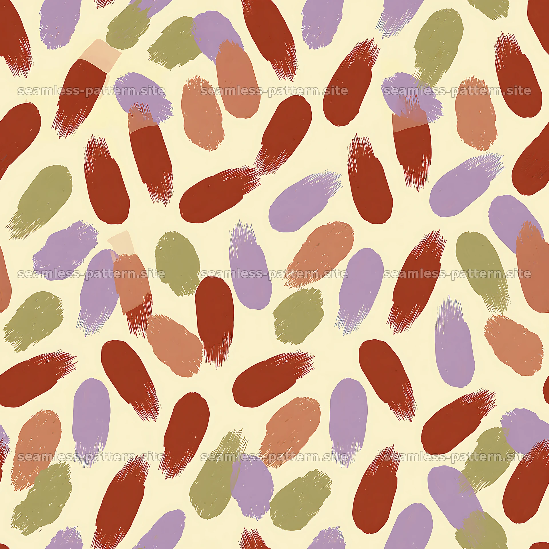 Colorful seamless graphic brush mark pattern for textile use — seamless tileable pattern