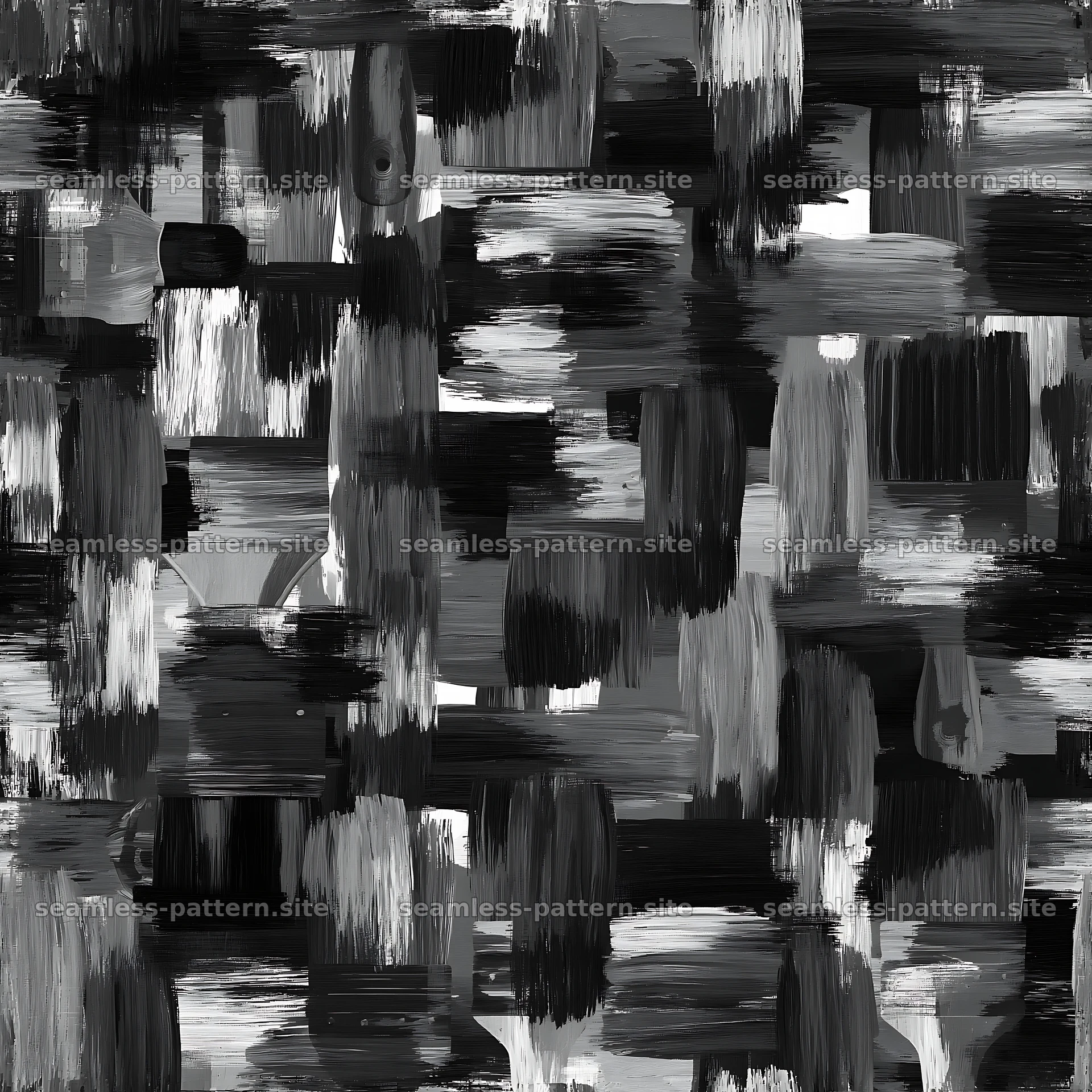 Seamless green camouflage brushstroke pattern for textile use — seamless tileable pattern