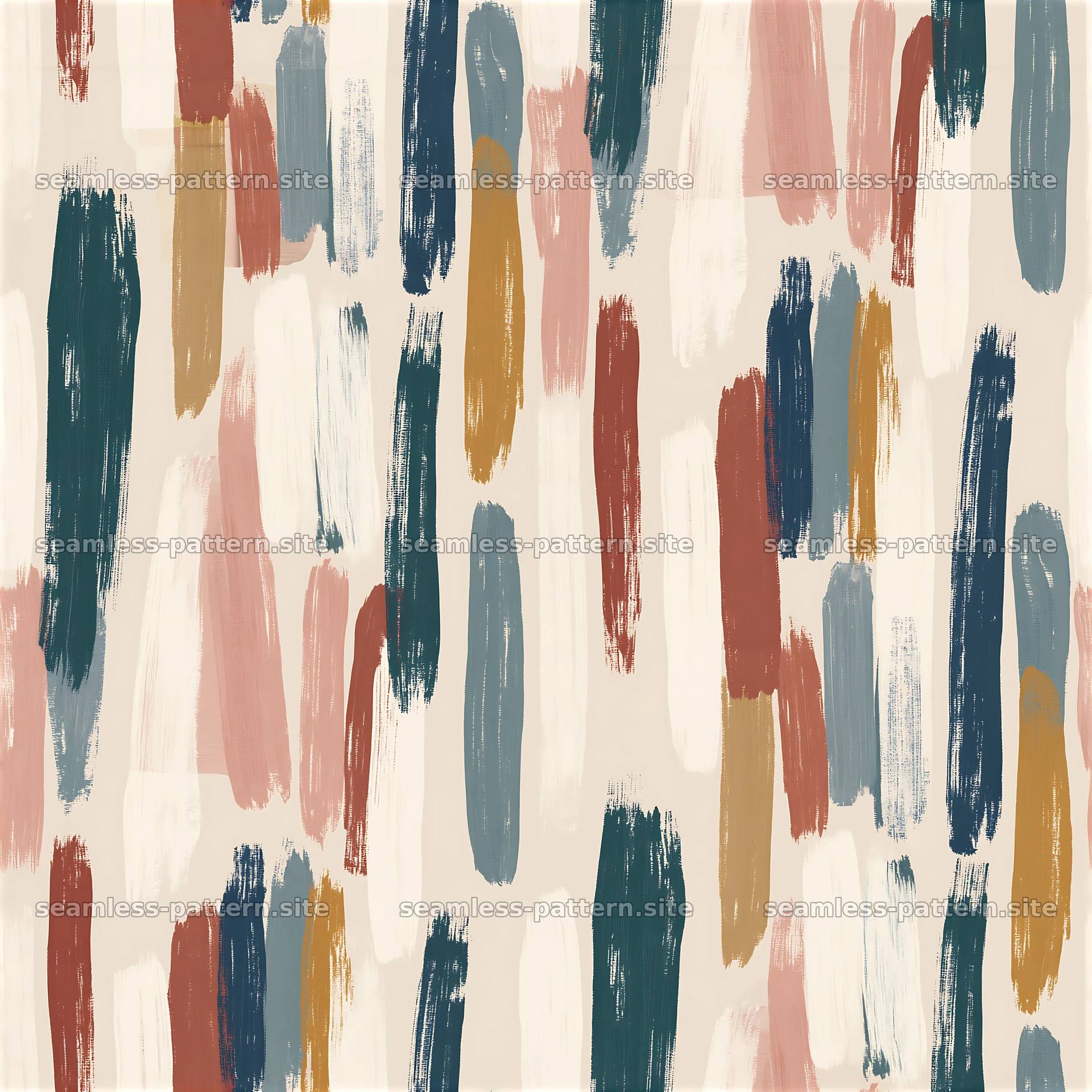 Colorful brushstrokes create a lively seamless pattern — seamless tileable pattern at 8192x8192