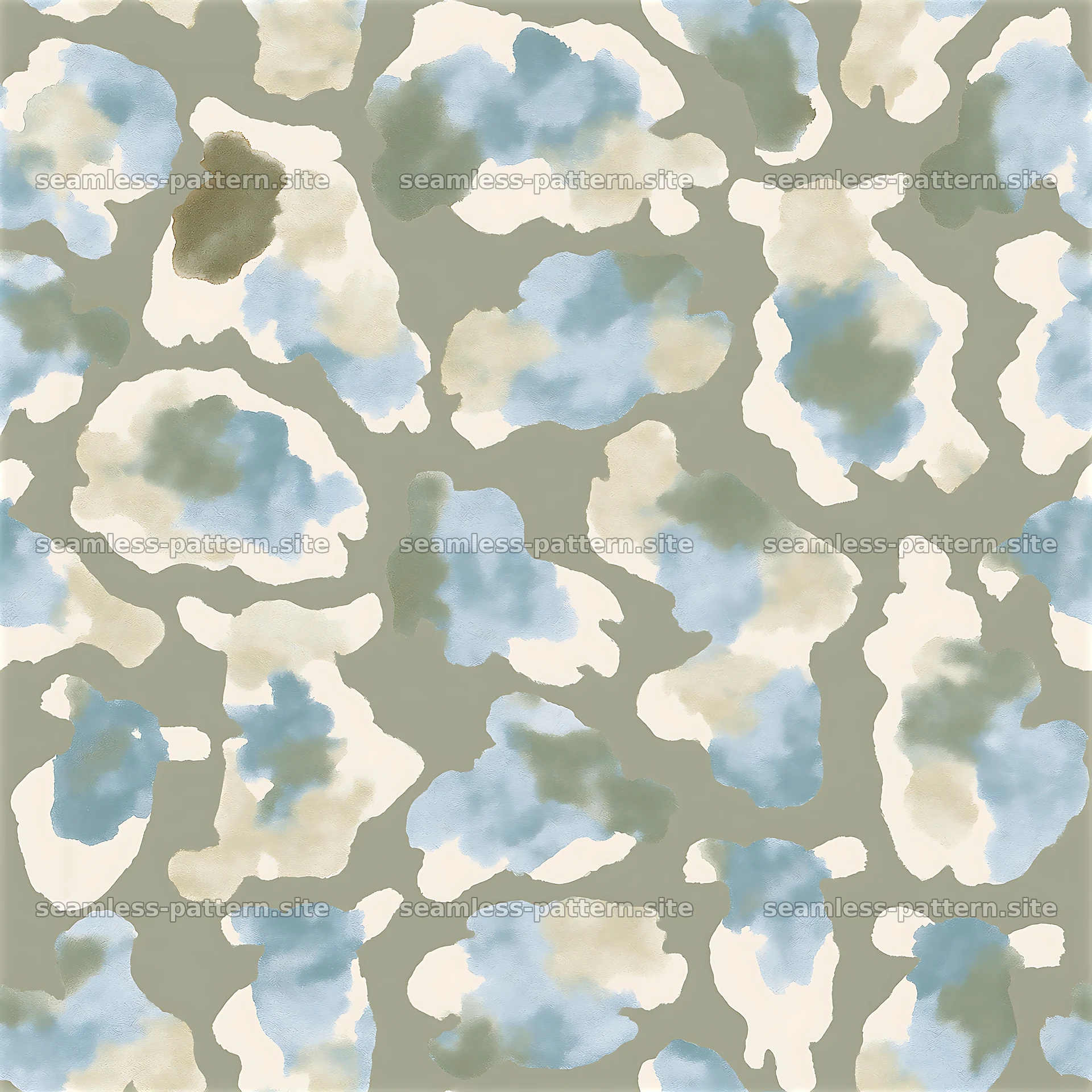 Pastel Abstract Cow Print Seamless Pattern — seamless tileable pattern at 8192x8192