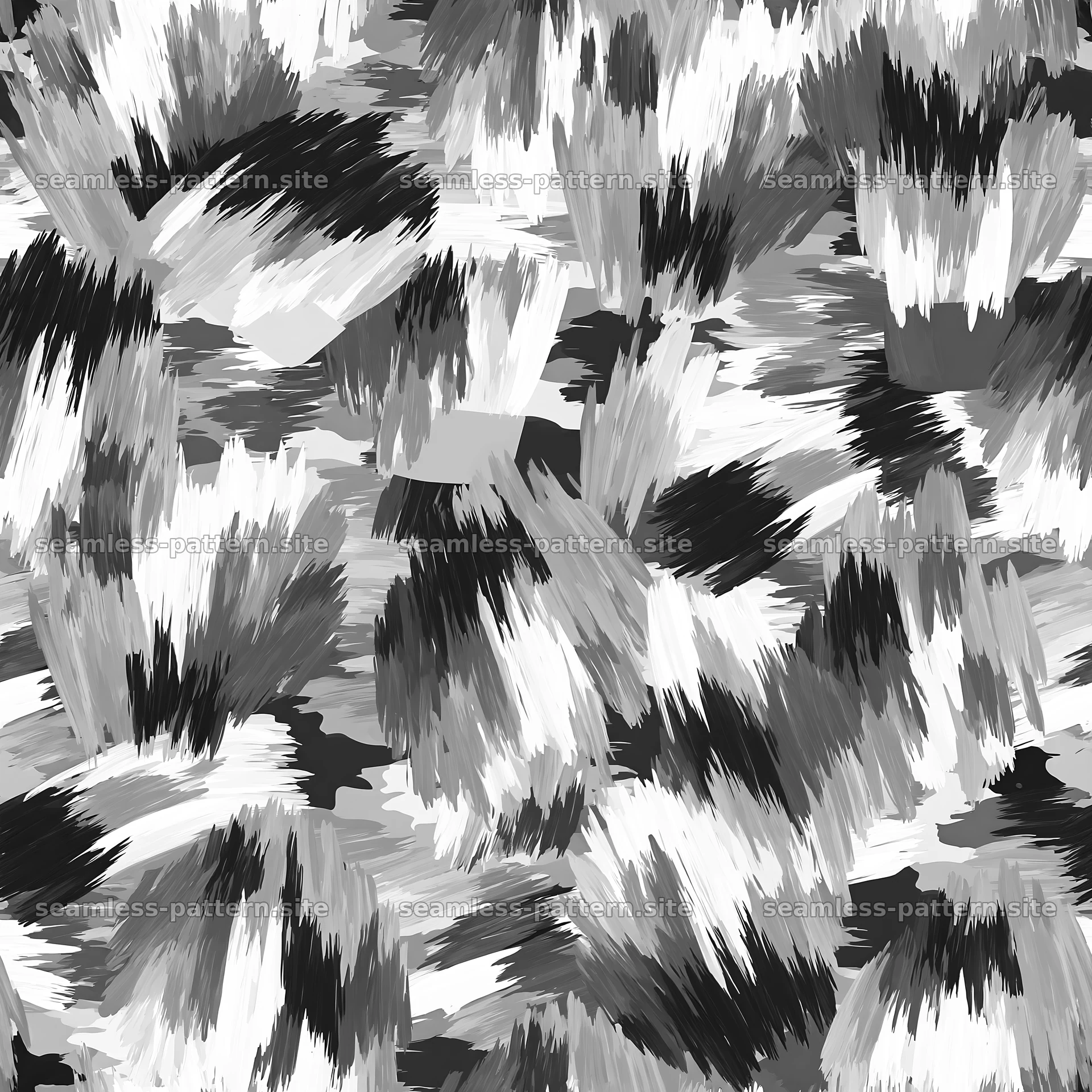 Seamless desert camouflage brushstroke pattern — seamless tileable pattern