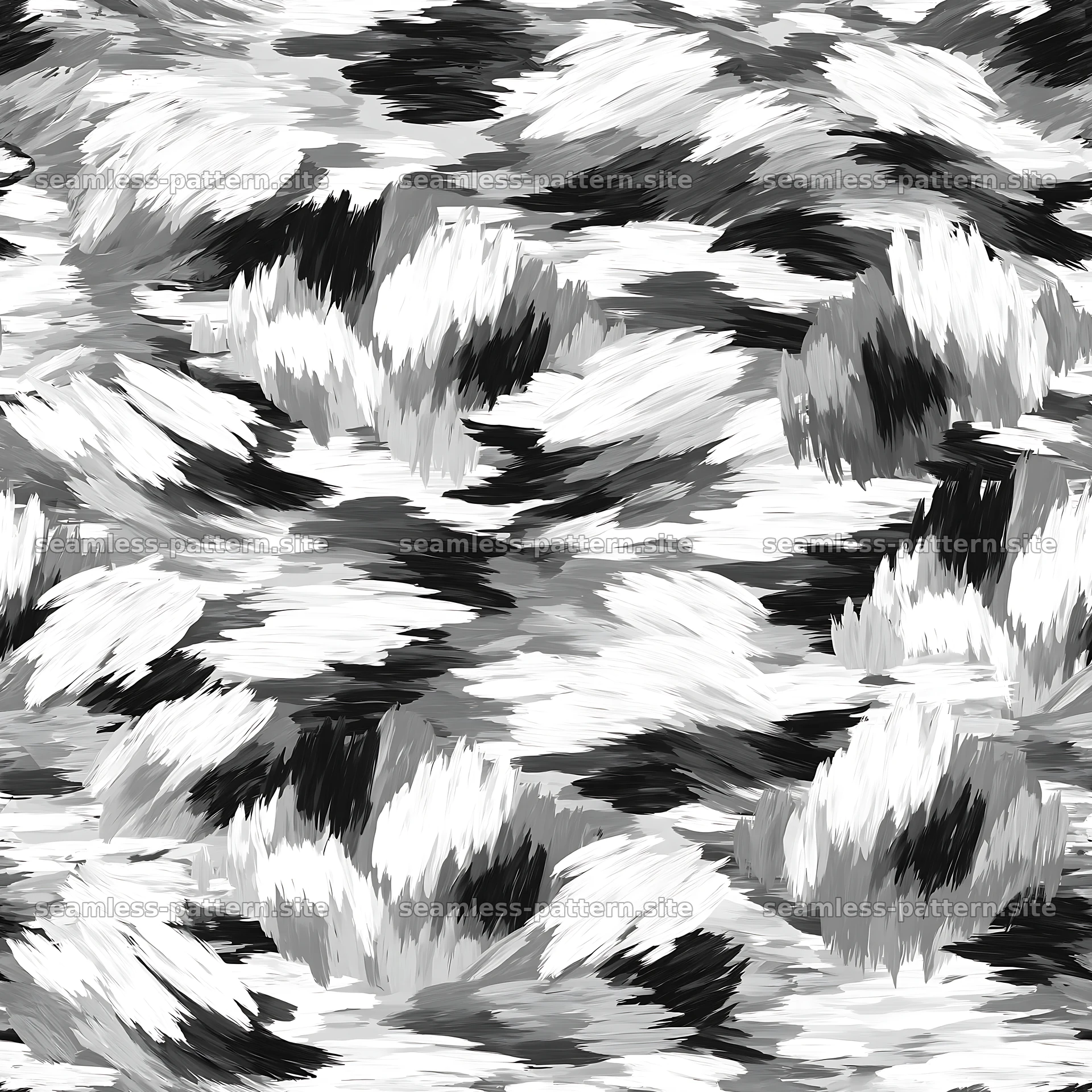 Seamless beige camouflage brushstroke pattern — seamless tileable pattern