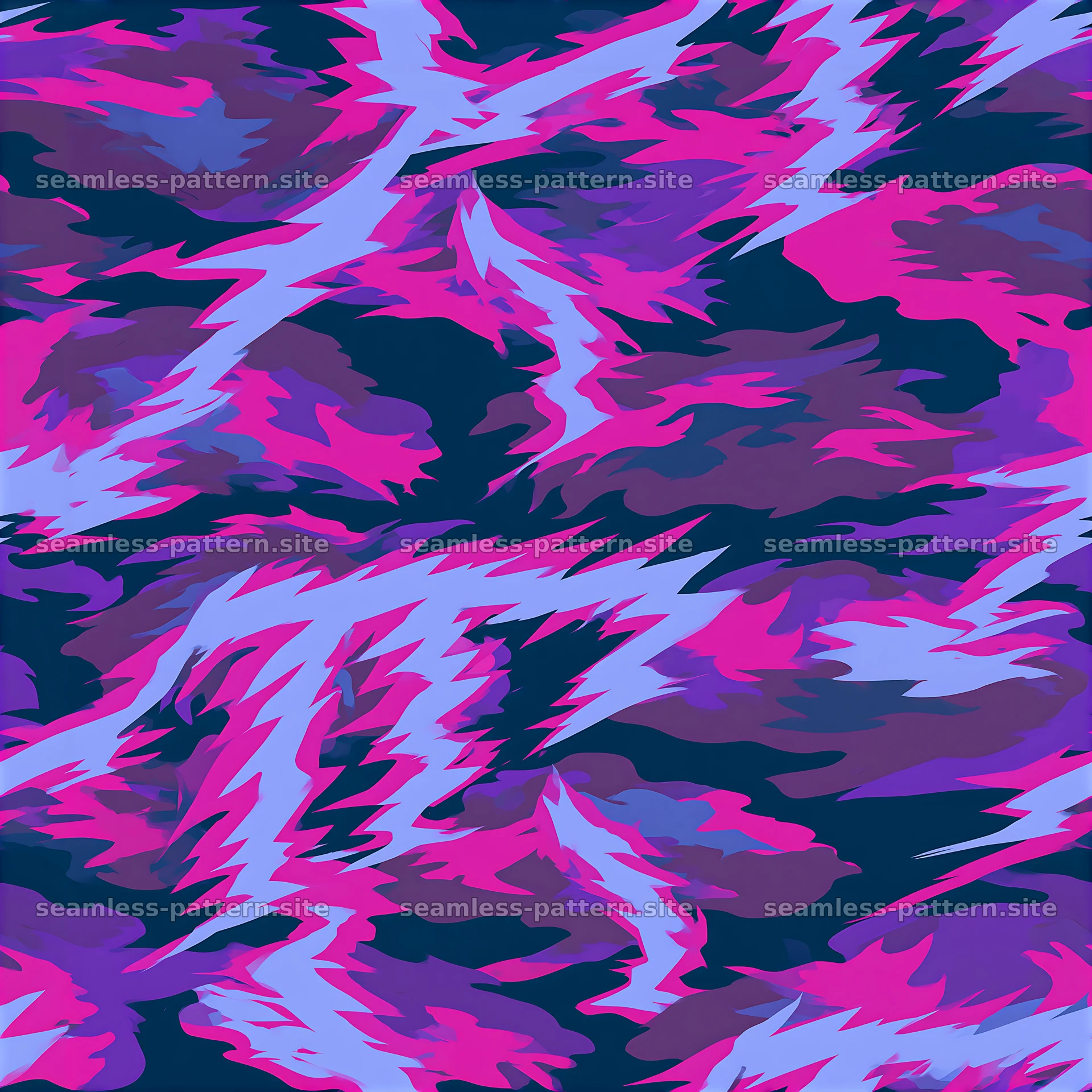 Purple electric camouflage seamless pattern — seamless tileable pattern at 8192x8192