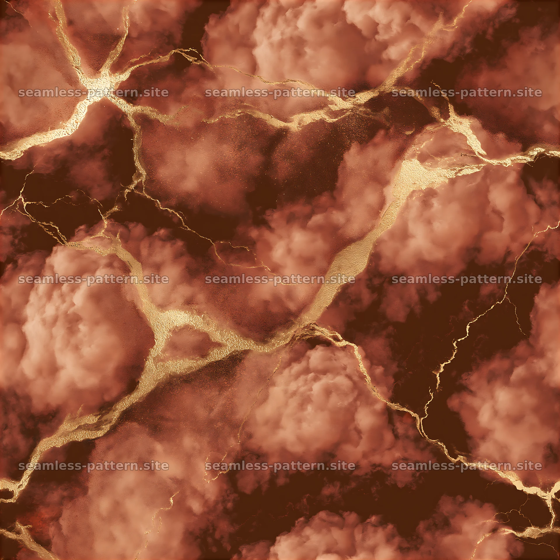 Seamless luxury stone texture with gold veins — seamless tileable pattern at 8192x8192