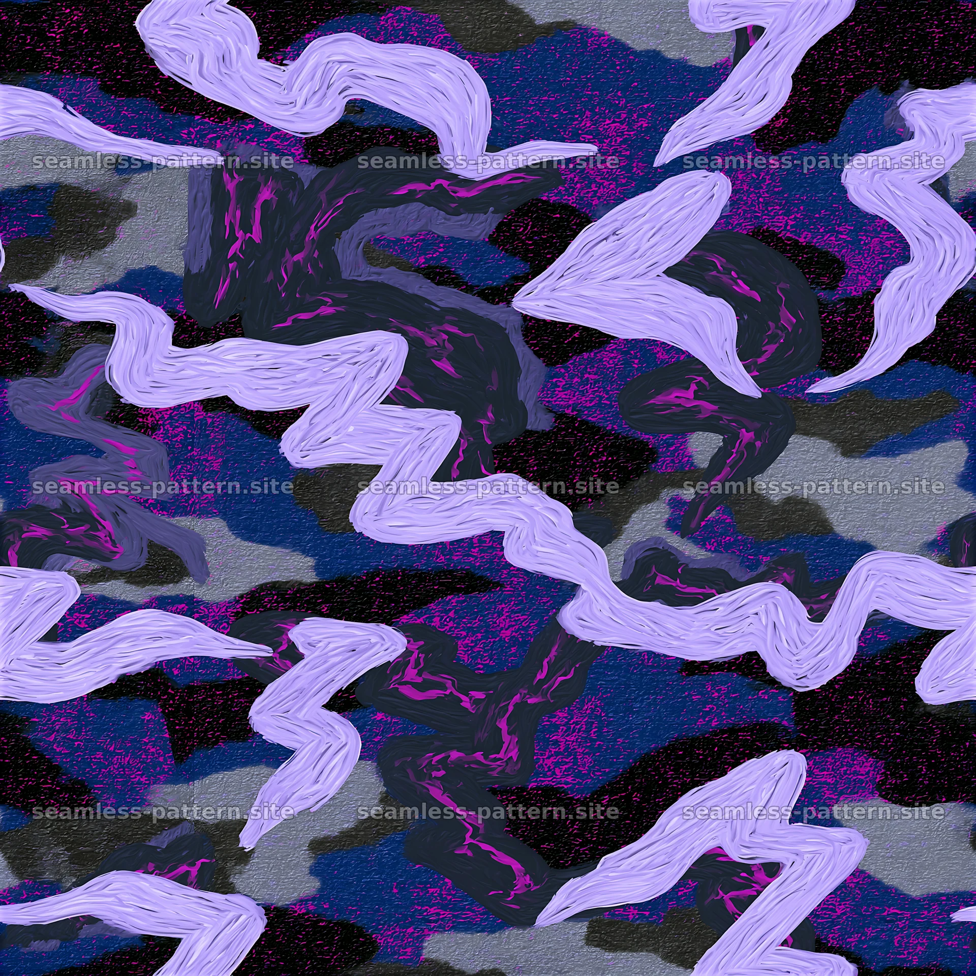 Purple electric abstract camouflage seamless pattern — seamless tileable pattern at 8192x8192