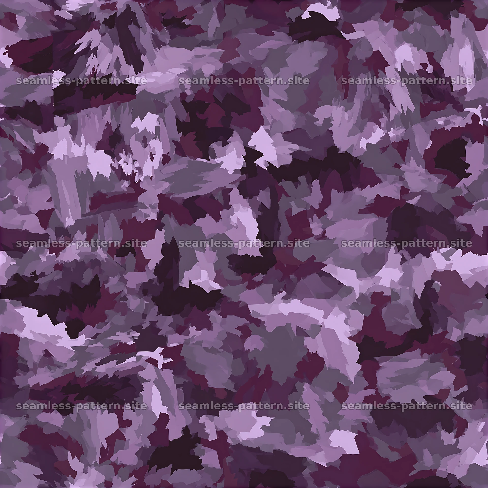 Violet Abstract Camouflage Texture Seamless Pattern — seamless tileable pattern at 8192x8192