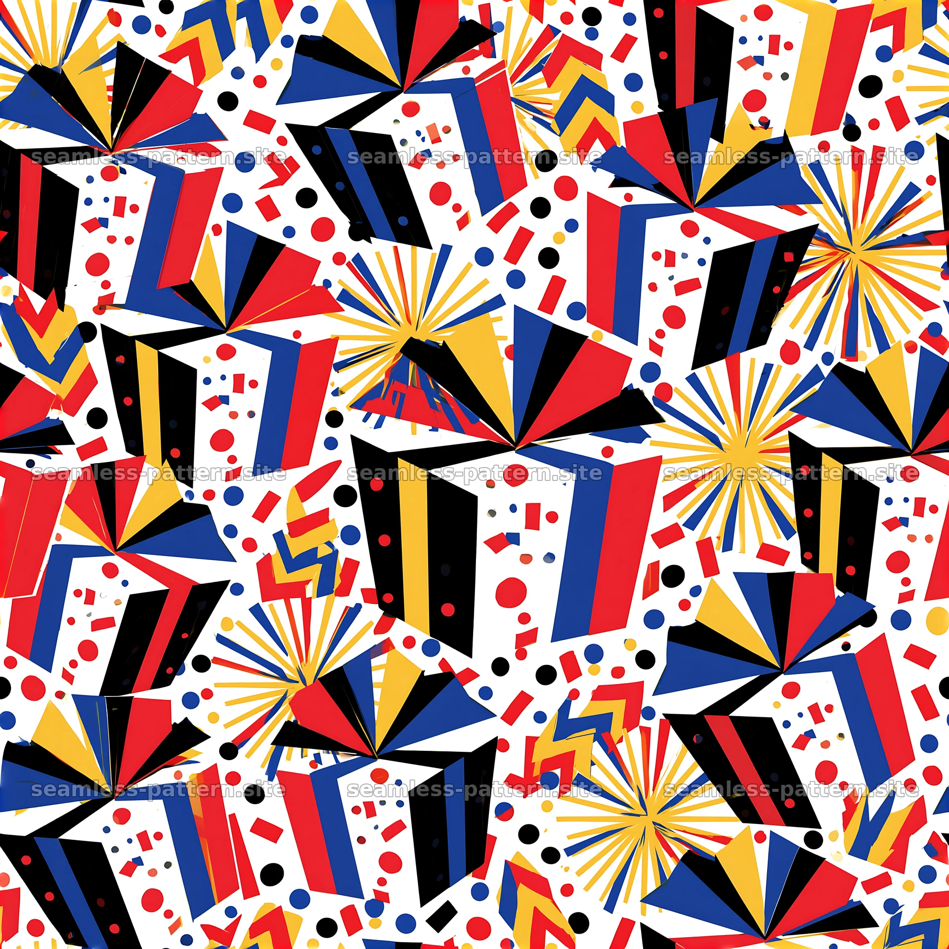 Birthday gift wrap tileable pattern with colorful gift boxes — seamless tileable pattern at 8192x8192