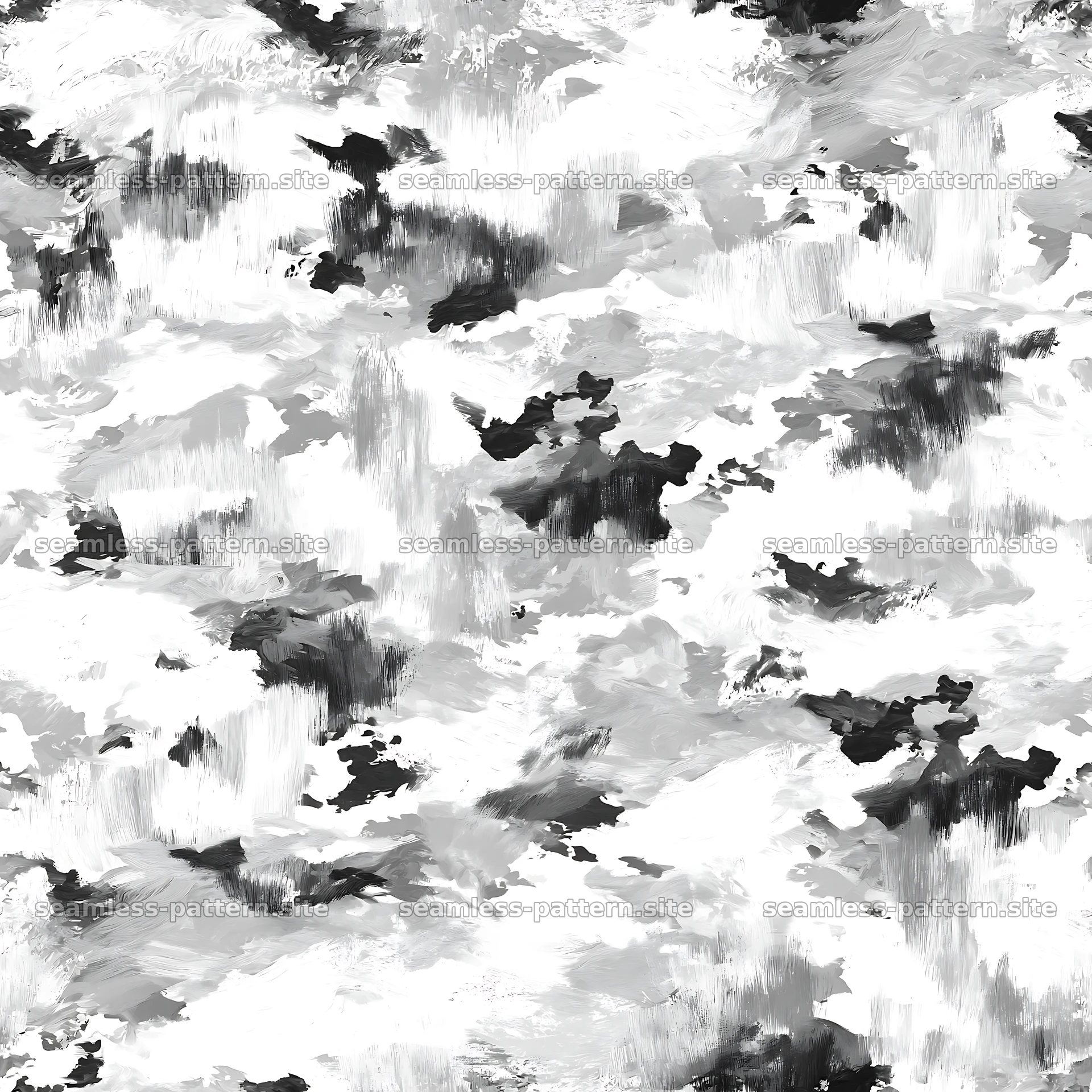 Seamless arctic camouflage brushstroke pattern for textiles — seamless tileable pattern