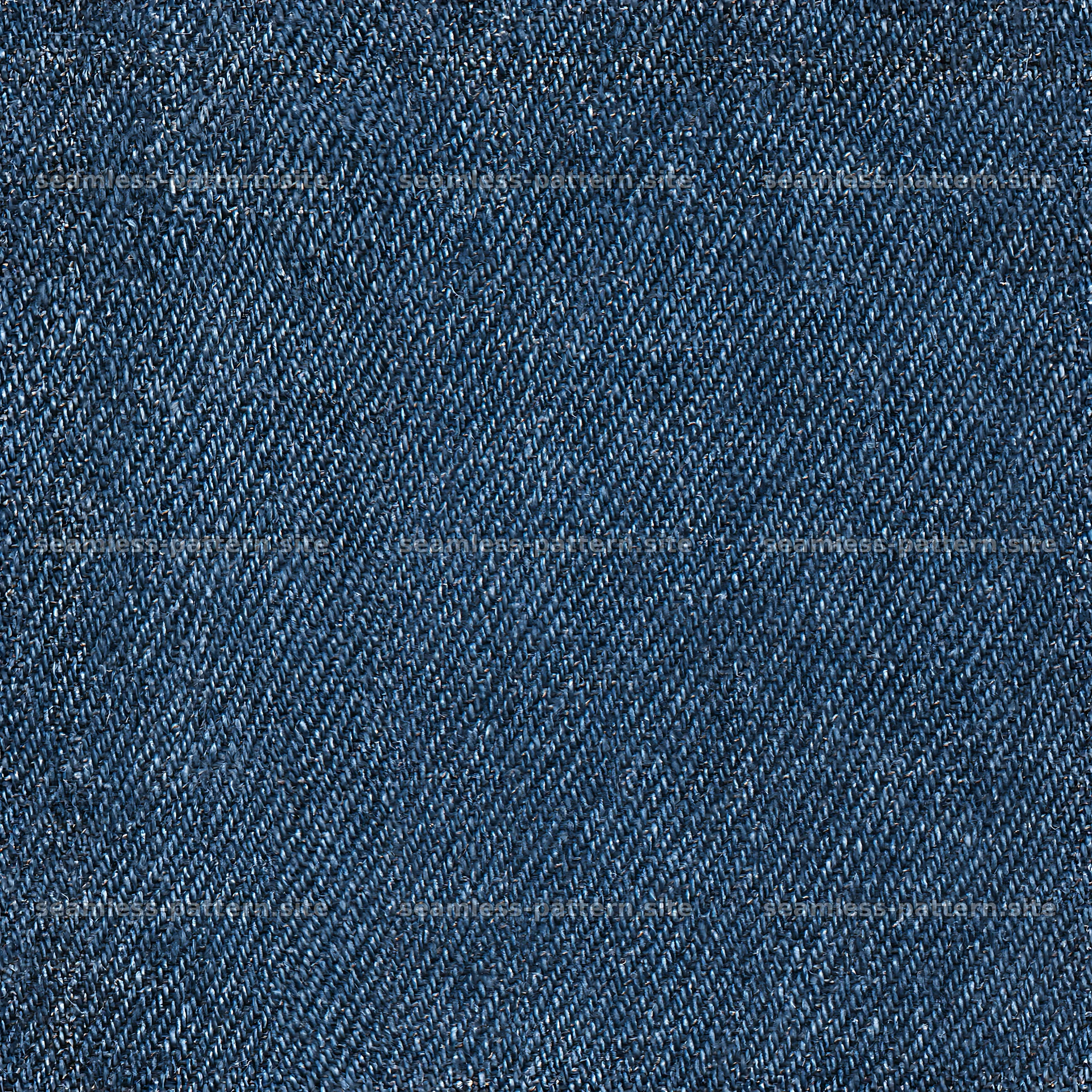 Seamless dark wash denim texture for fabric and wallpaper — seamless tileable pattern