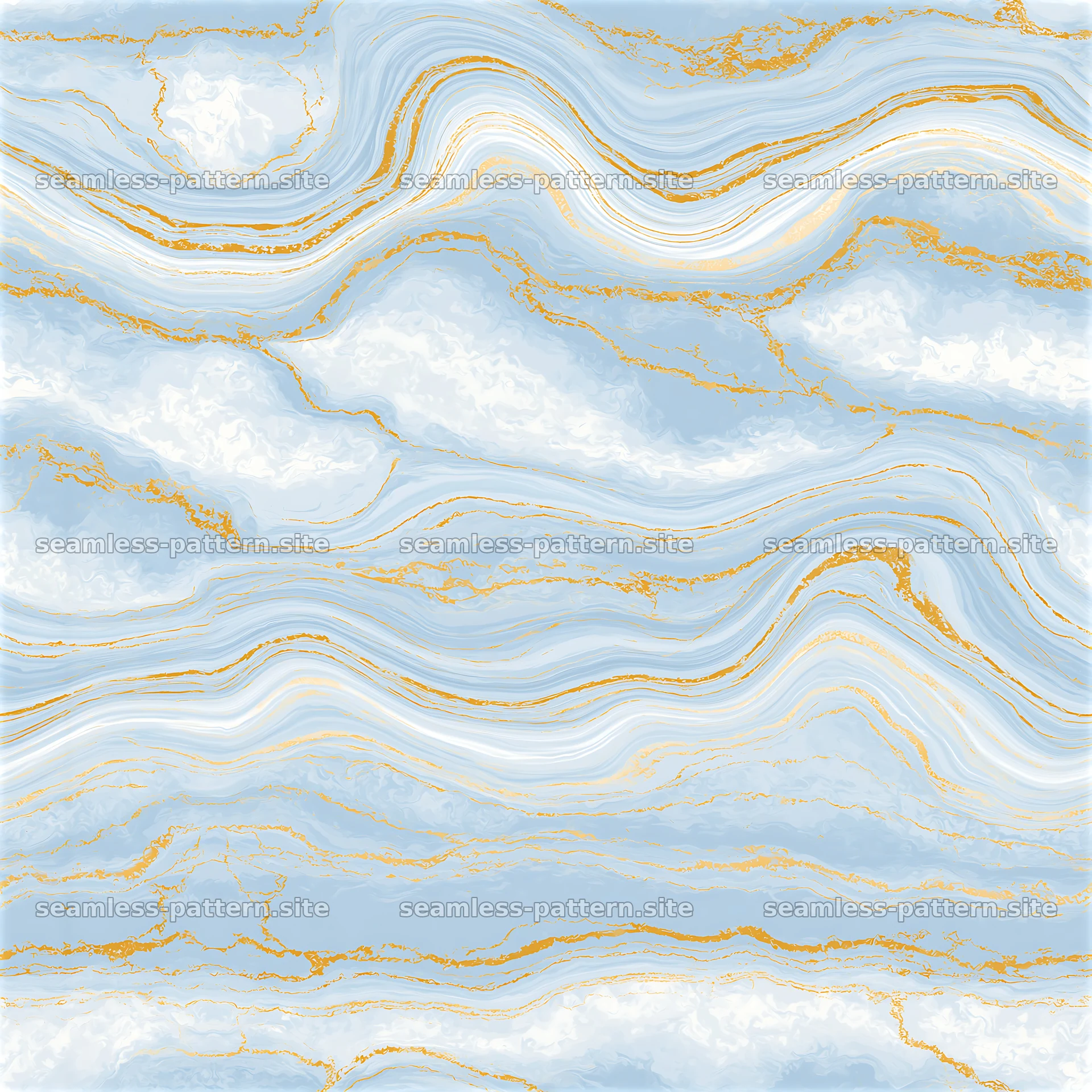 Seamless marble texture with gold veins for scrapbook paper — seamless tileable pattern at 8192x8192