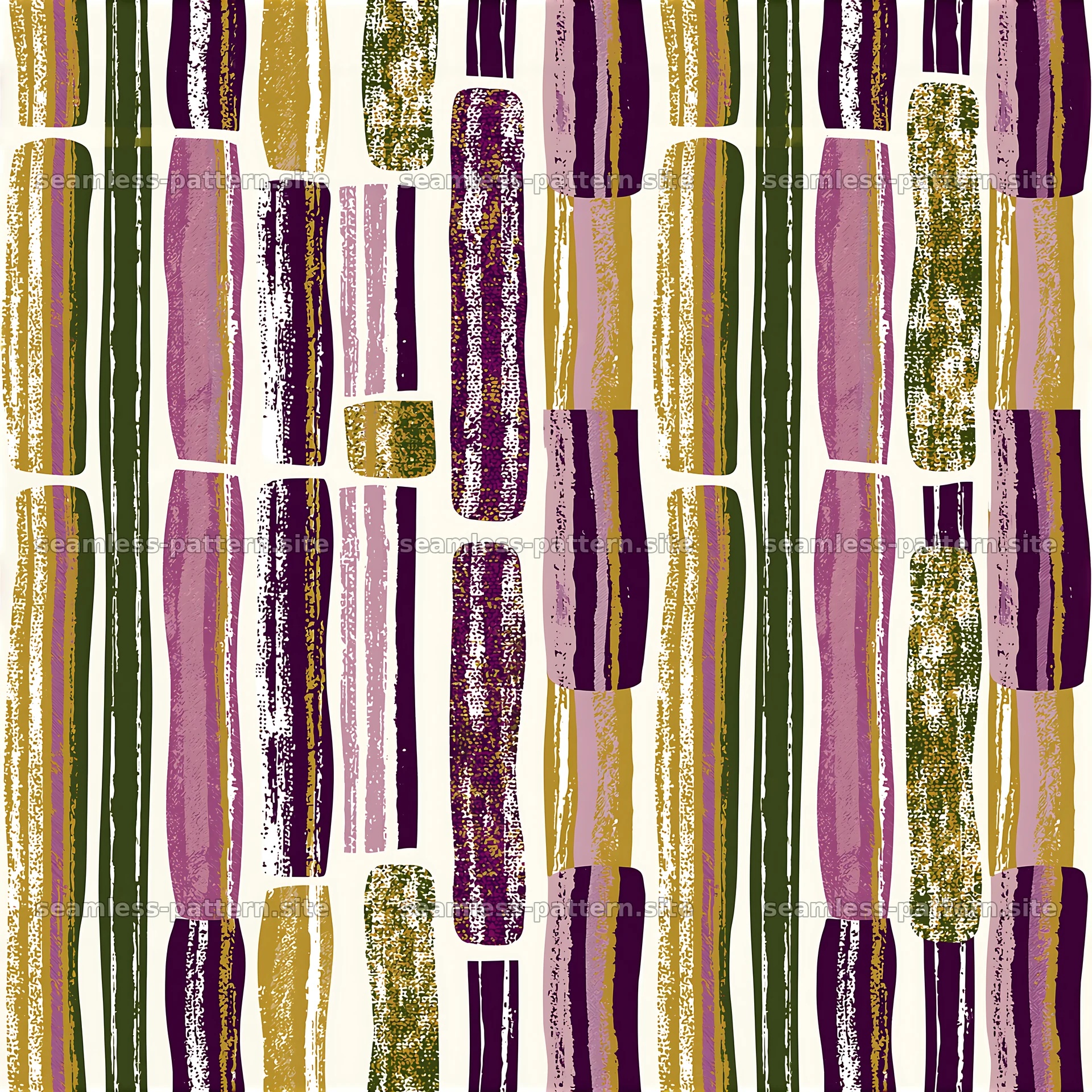 Vibrant Irregular Stripes Seamless Pattern — seamless tileable pattern at 8192x8192
