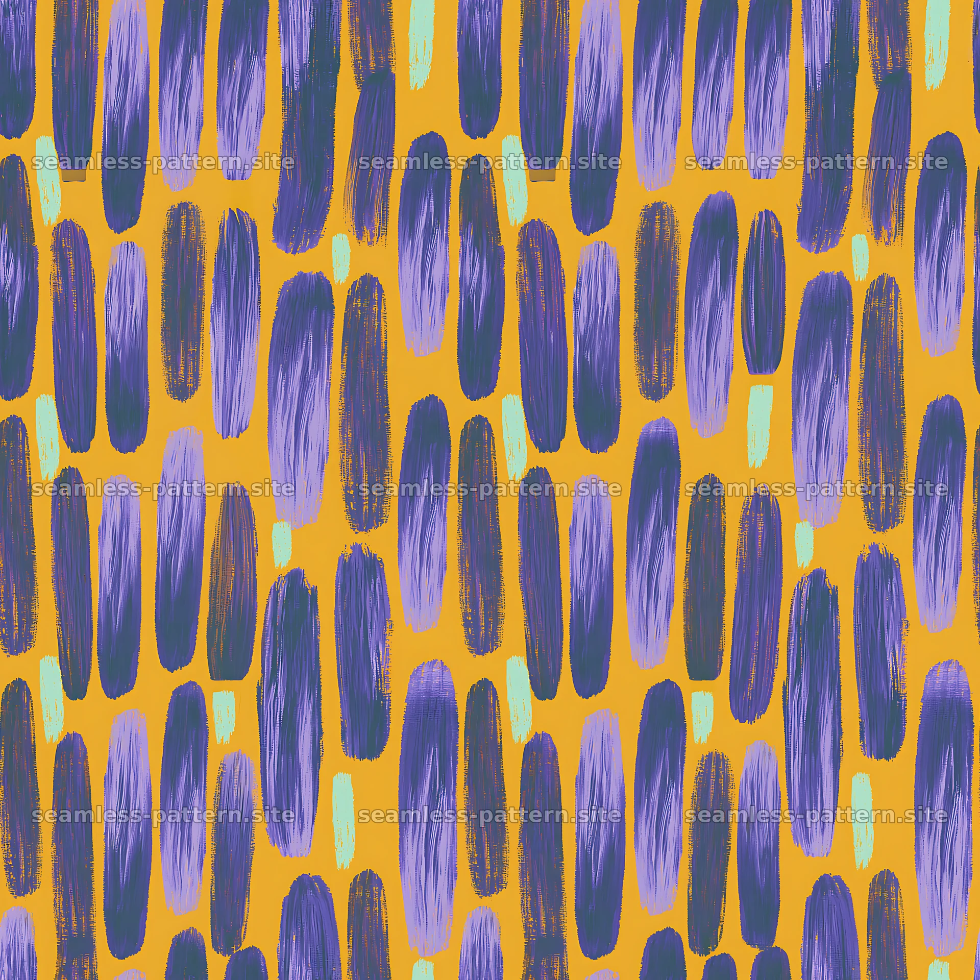 Repeat lavender brushstroke pattern for fabric and wallpaper — seamless tileable pattern