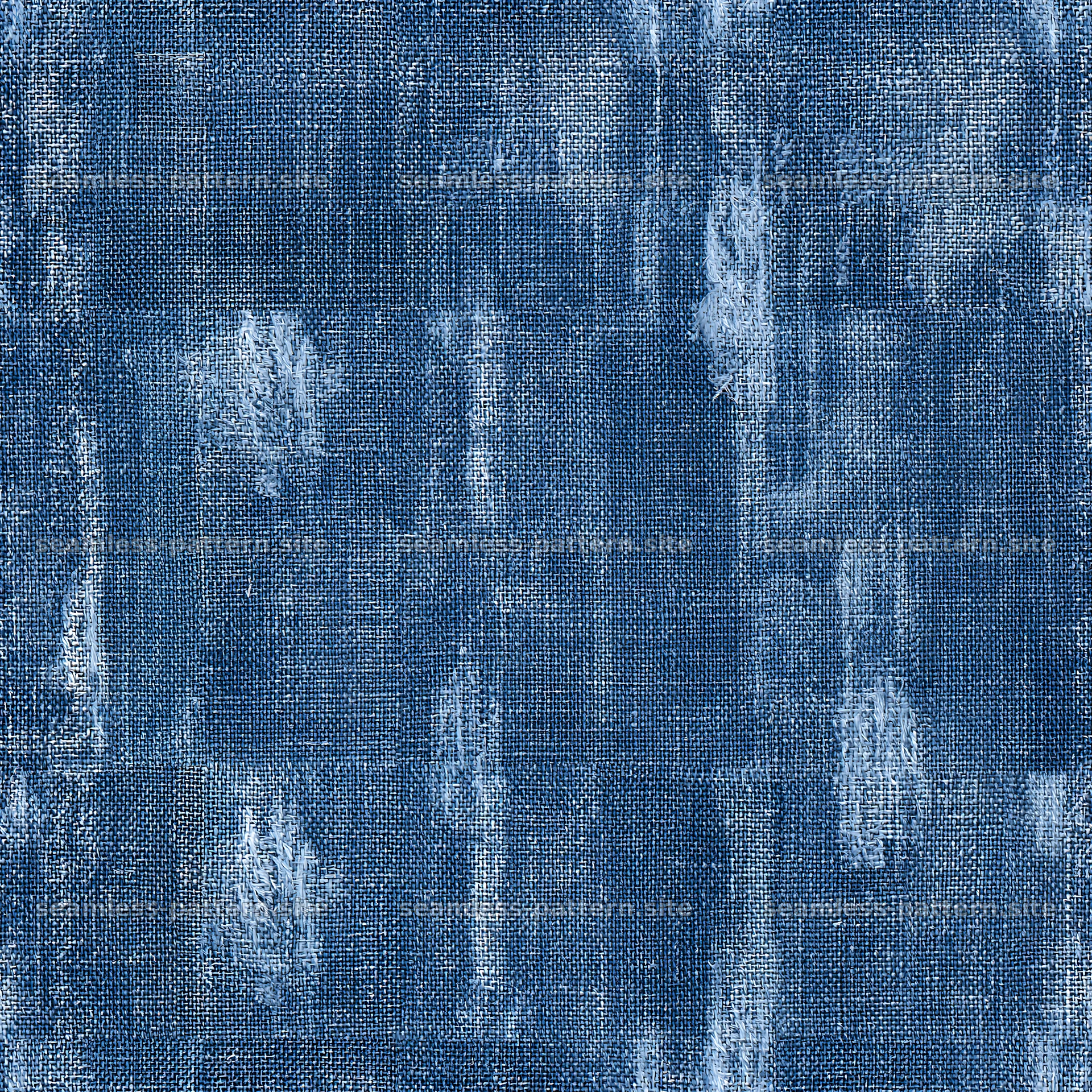 Seamless distressed denim pattern for fabric and wallpaper — seamless tileable pattern at 8192x8192