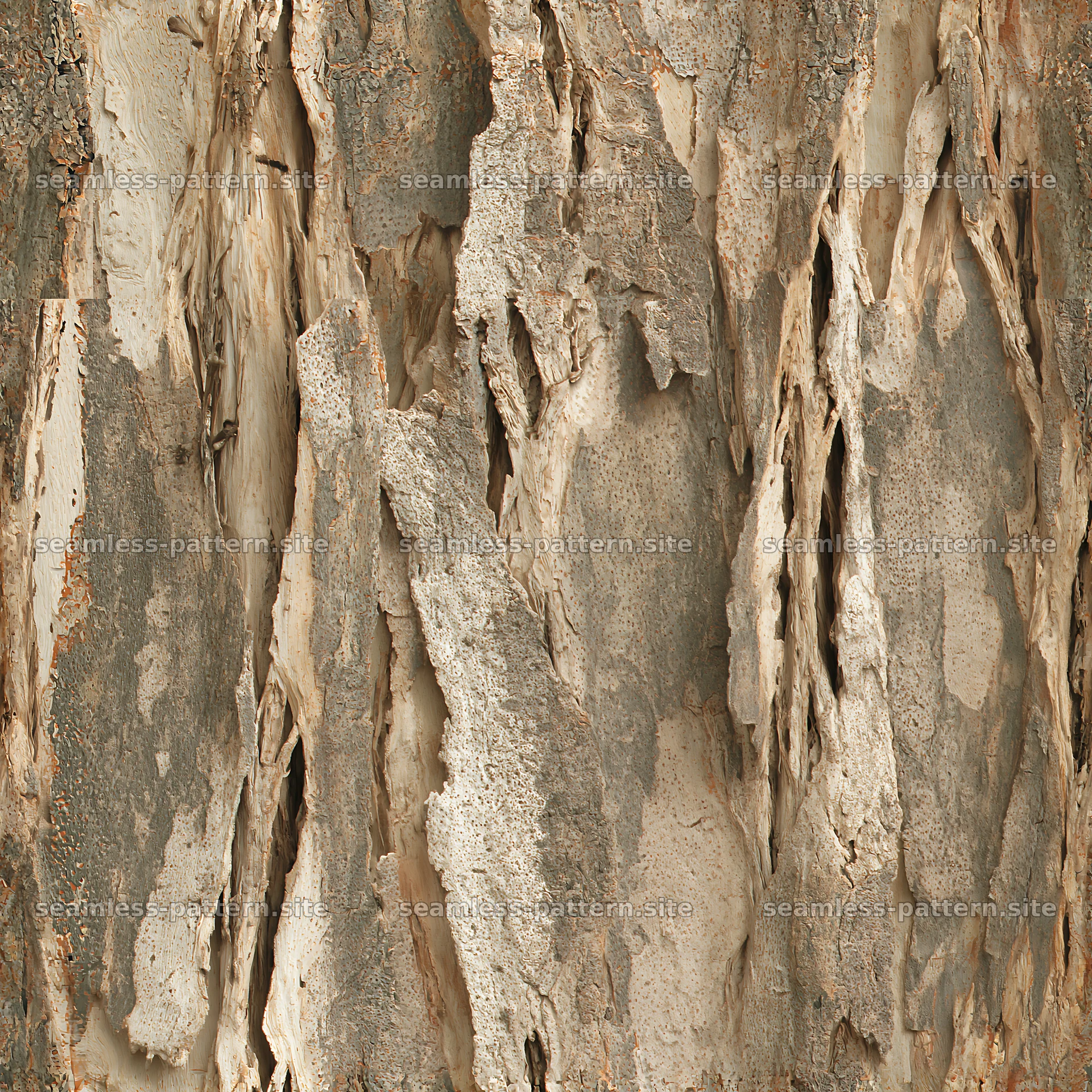 Seamless tan bark pattern for fabric and wallpaper design — seamless tileable pattern