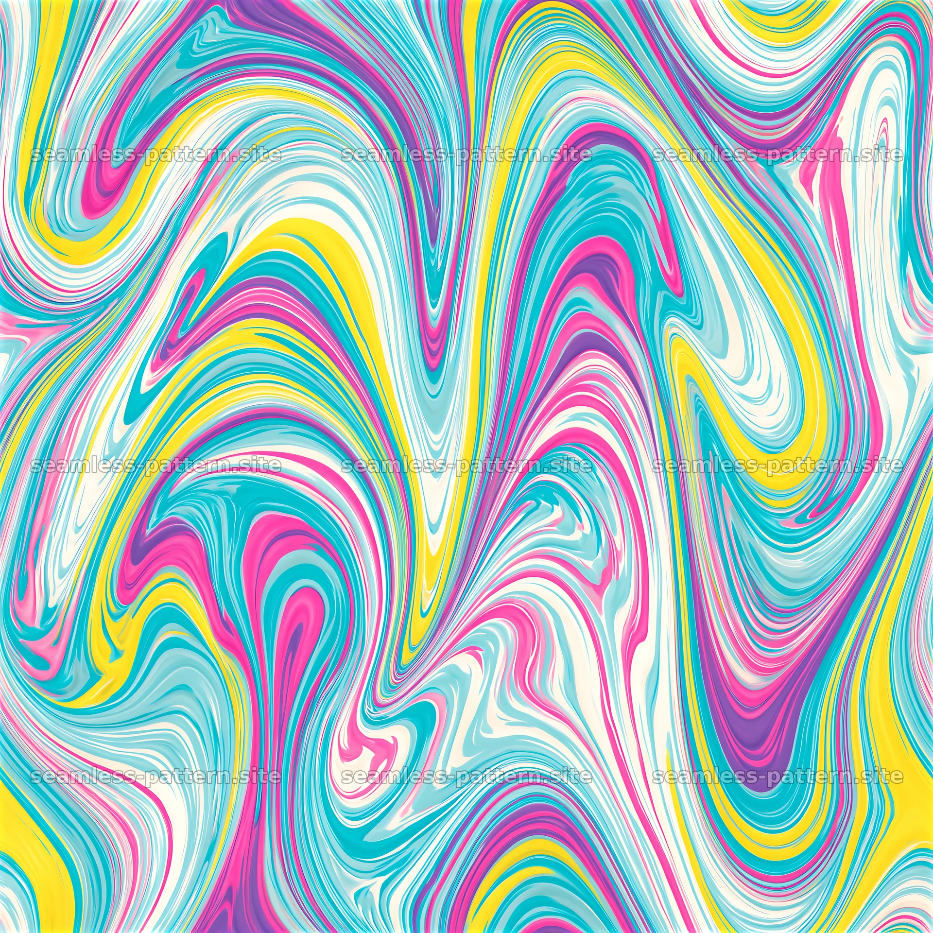 Colorful marble veins create a vibrant seamless pattern — seamless tileable pattern at 8192x8192