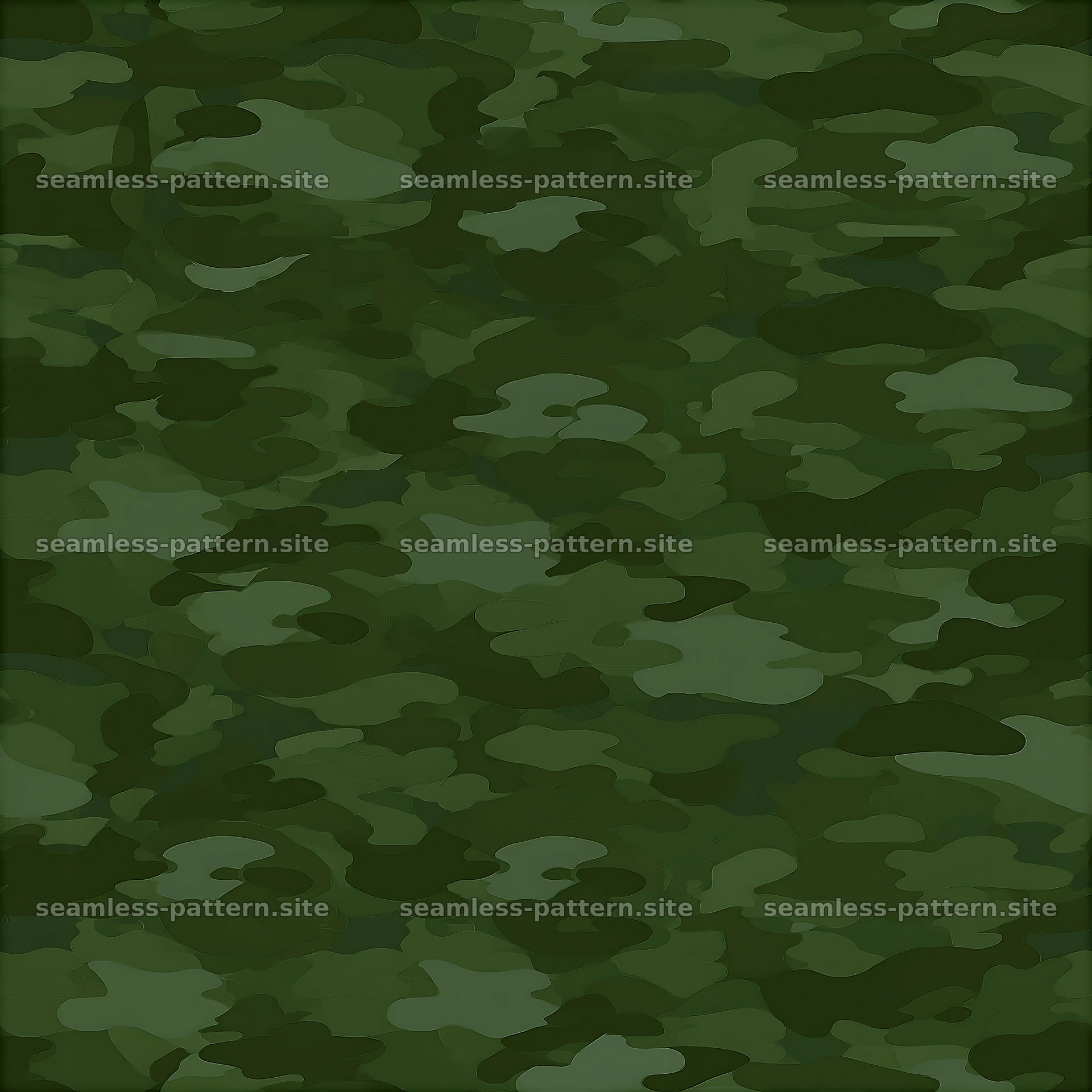 Forest green camouflage repeat pattern — seamless tileable pattern at 8192x8192