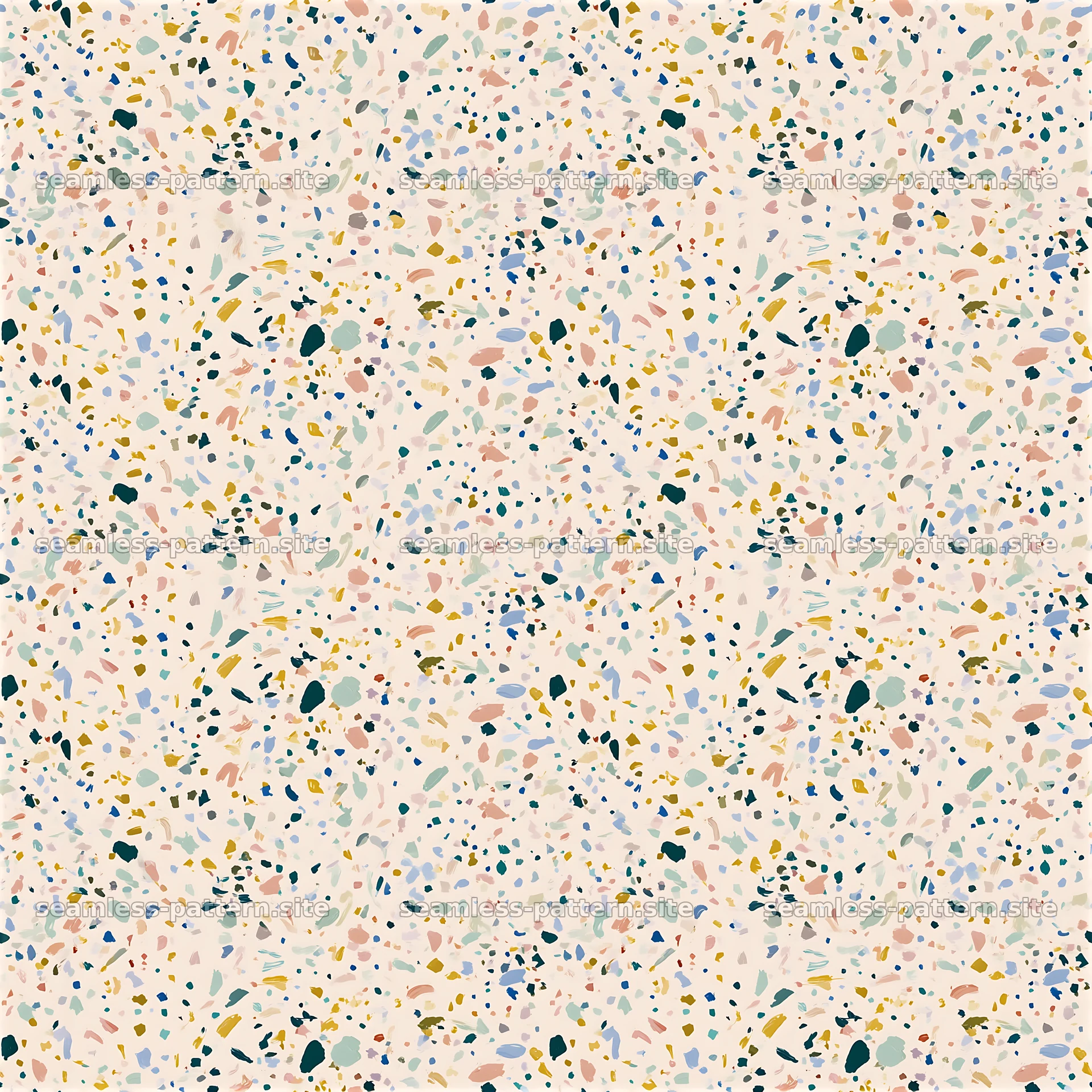 Colorful Abstract Confetti Seamless Pattern — seamless tileable pattern at 8192x8192