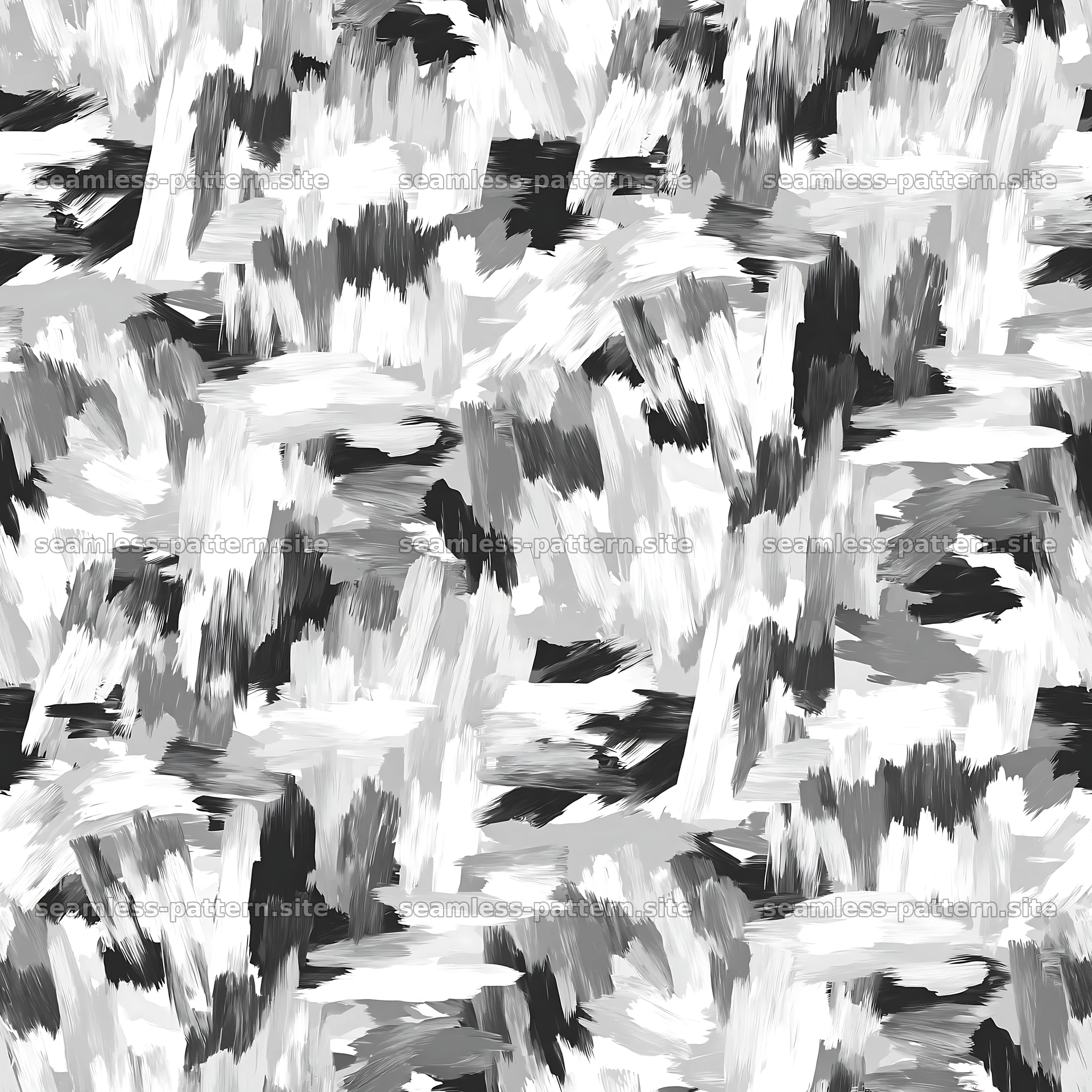 Seamless arctic camouflage brushstroke pattern design — seamless tileable pattern
