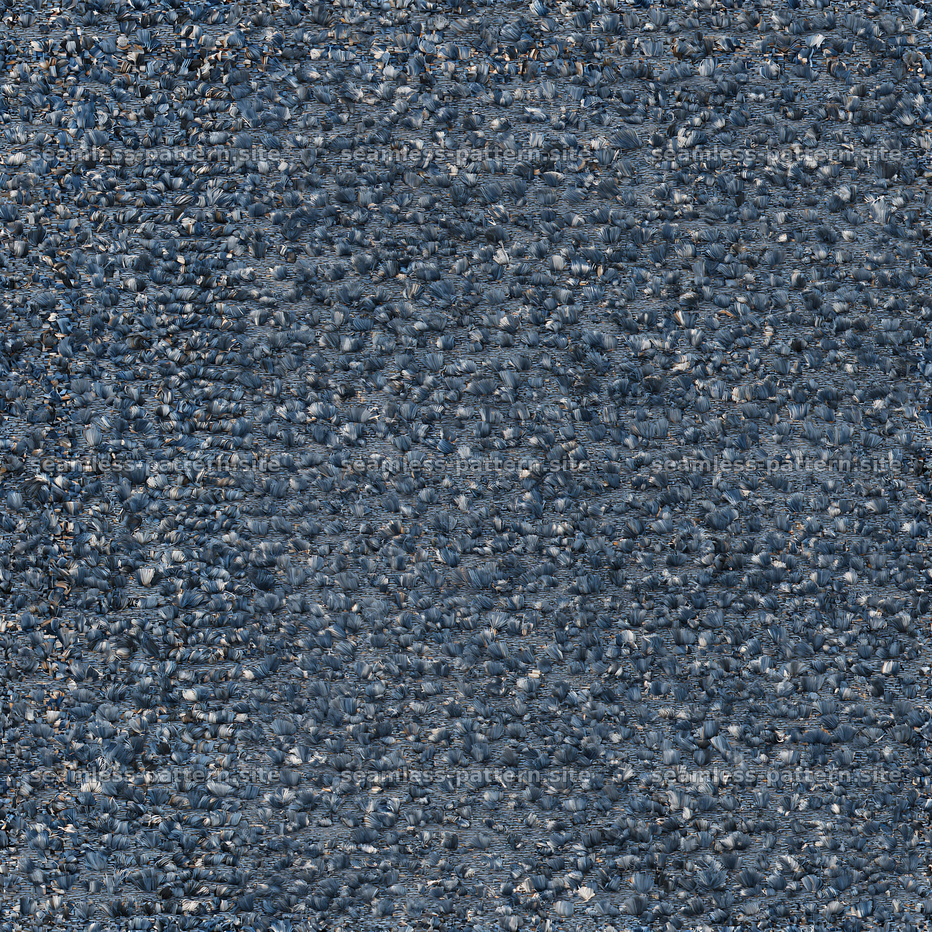 Repeat denim seam texture for fabric and wallpaper design — seamless tileable pattern