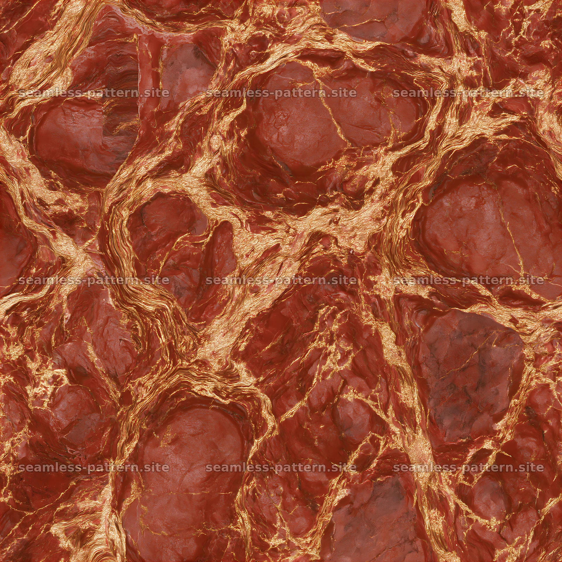 Seamless polished marble texture with gold veins dominates the surface — seamless tileable pattern at 8192x8192