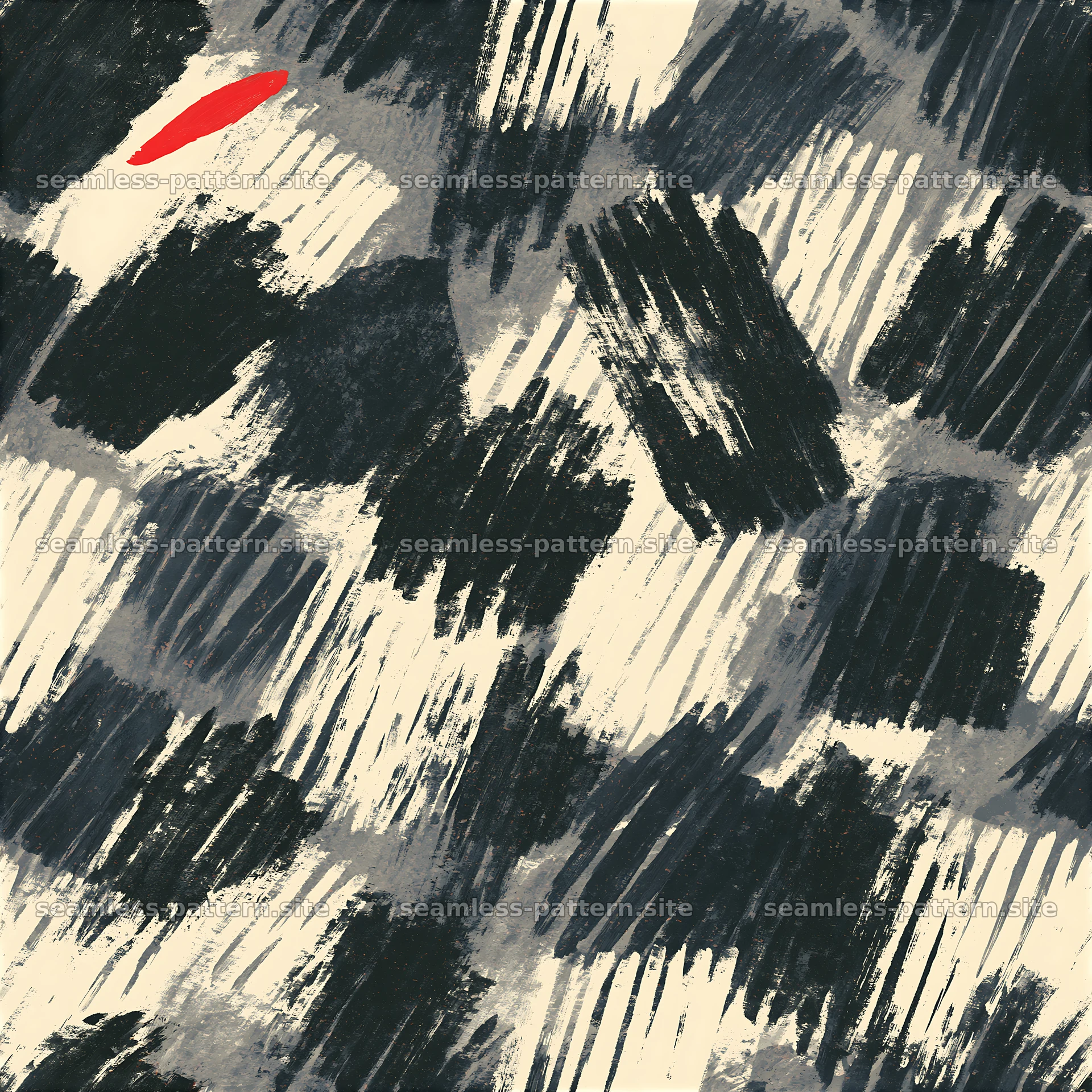 Bold Abstract Brushstrokes Seamless Pattern — seamless tileable pattern at 8192x8192