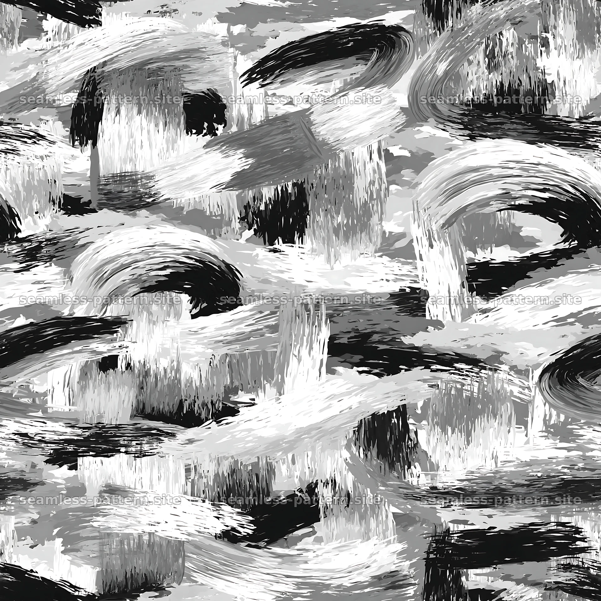Seamless beige camouflage brushstroke pattern — seamless tileable pattern