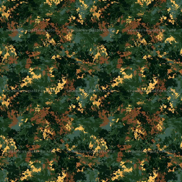 Textured military camouflage pattern in earthy tones — seamless tileable pattern