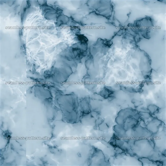 Repeating blue camouflage marble texture in seamless pattern — seamless tileable pattern