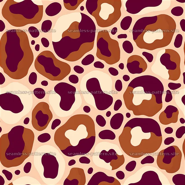 Funky cow print seamless pattern for unique textile designs — seamless tileable pattern