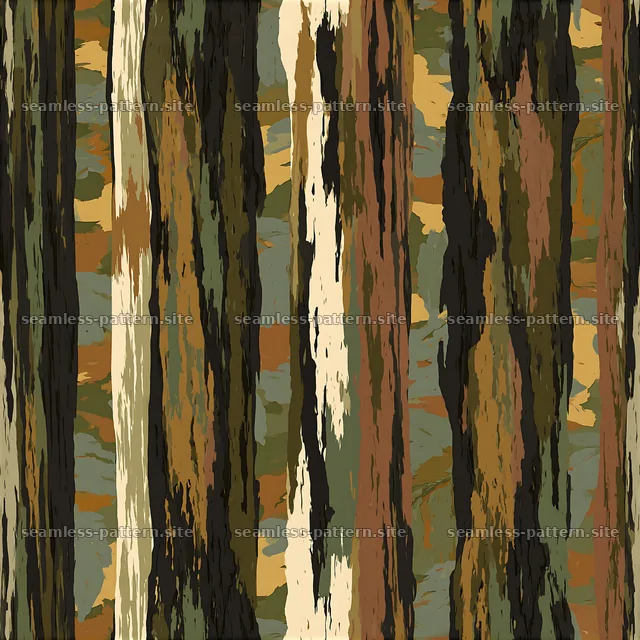Seamless wood-inspired camouflage pattern for design projects — seamless tileable pattern