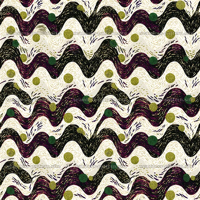 Funky Abstract Repeating Pattern with Wavy Textures — seamless tileable pattern