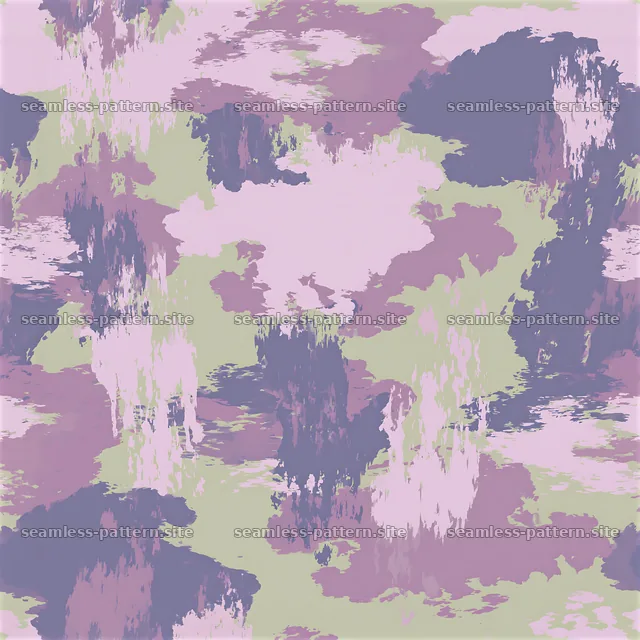 Abstract seamless pattern in purple and green tones — seamless tileable pattern