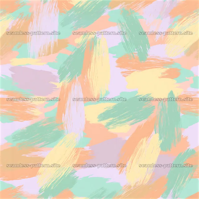 Pastel Brushstroke Abstract Camouflage Seamless Pattern — seamless tileable pattern