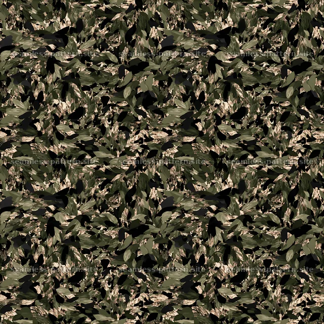 Seamless camouflage pattern for military-inspired fashion — seamless tileable pattern