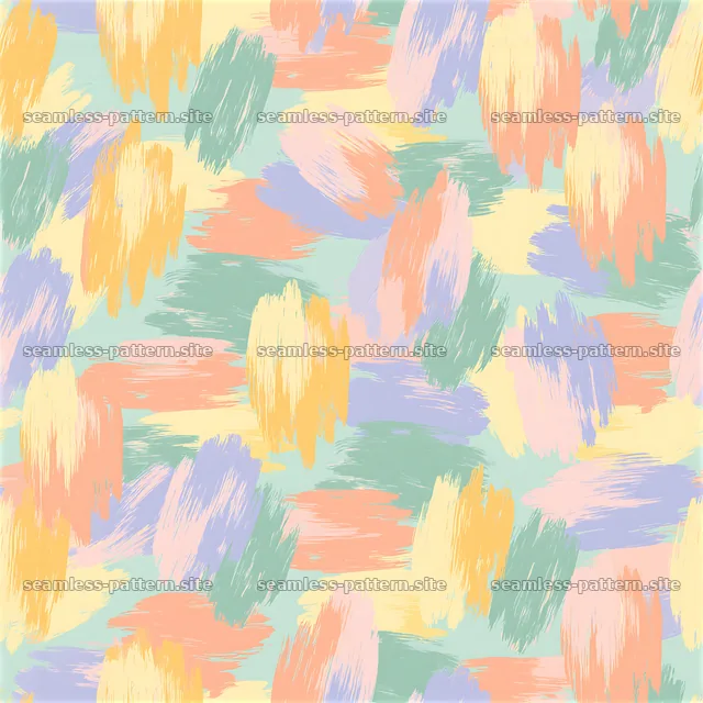 Pastel Abstract Brushstroke Seamless Pattern — seamless tileable pattern