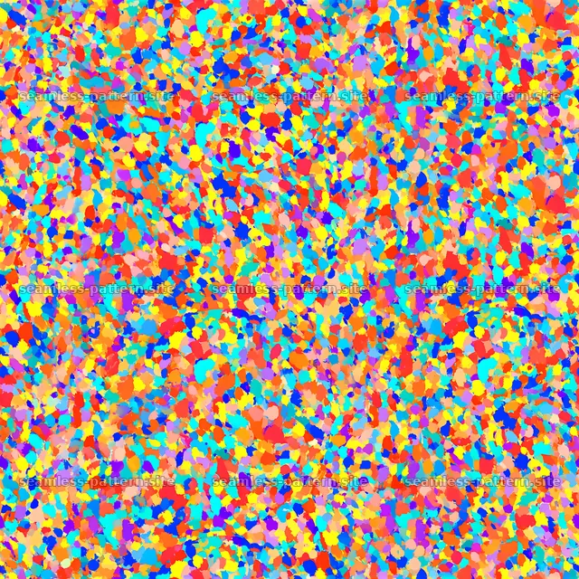 Bright multicolor flecks create a lively seamless pattern — seamless tileable pattern