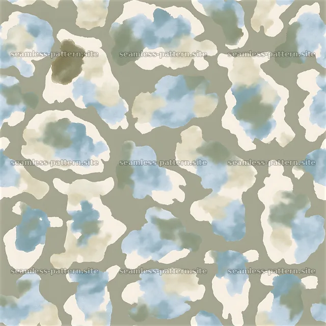 Pastel Abstract Cow Print Seamless Pattern — seamless tileable pattern