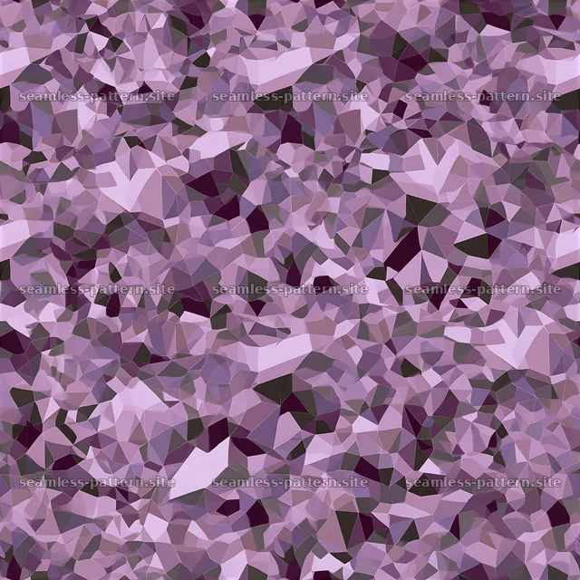 Purple geometric camouflage repeat pattern with various shades of — seamless tileable pattern