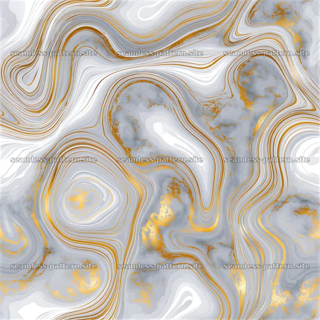Seamless marble pattern with gold veins for fabric design — seamless tileable pattern