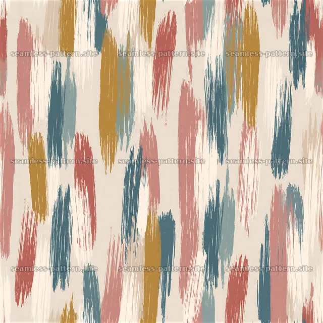 Colorful Vertical Brushstroke Seamless Pattern — seamless tileable pattern
