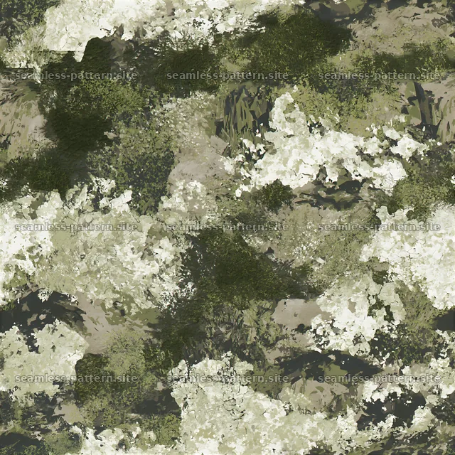 Tileable tactical camouflage pattern in shades of green and gray — seamless tileable pattern