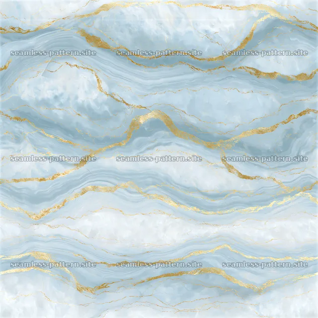 Seamless marble texture with gold veins for scrapbook paper — seamless tileable pattern